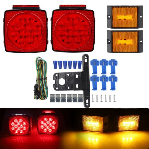Rear led submersible trailer - rear,